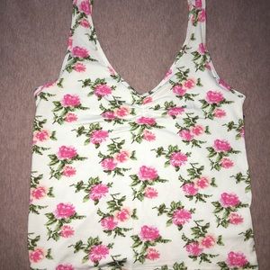 NWT AEO floral tank